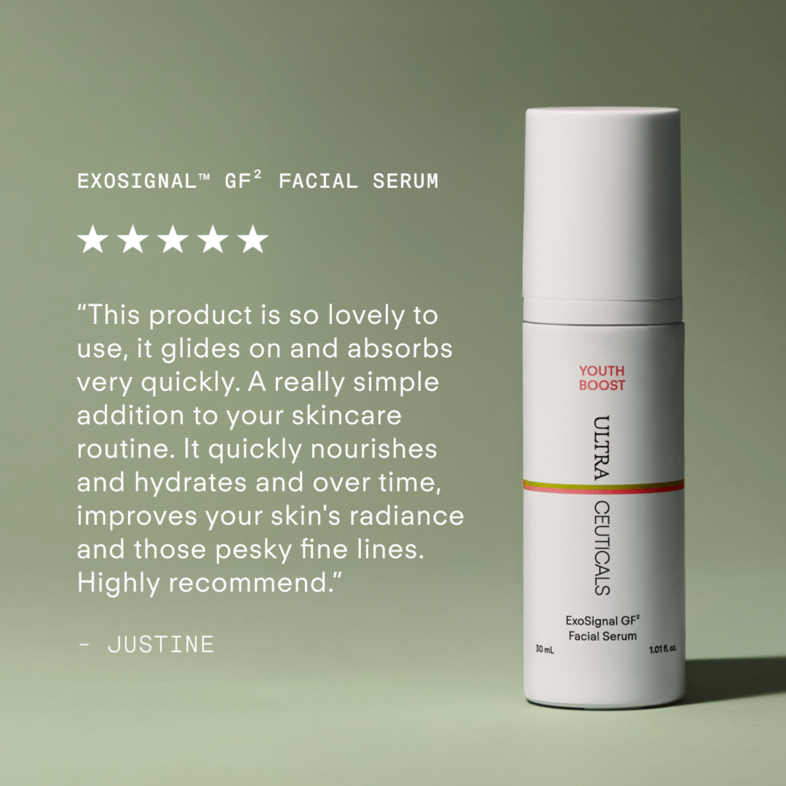 Youth Boost ExoSignal GF² Facial Serum